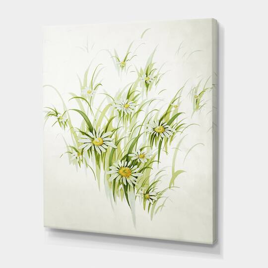 Designart - Retro Drawing of Flowers I